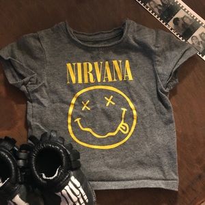 Nirvana Band T Shirt for Baby 🖤🤘🏼